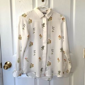 Botanical Button Up